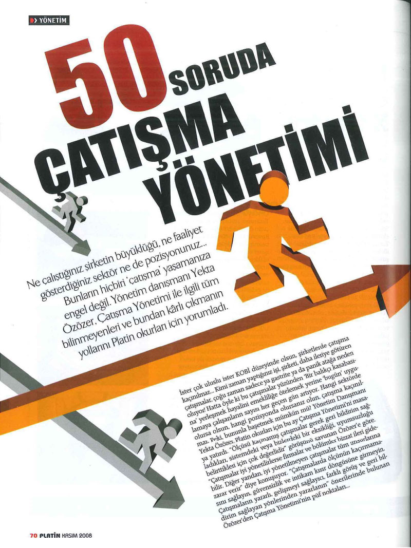 50 Soruda Çatışma Yönetimi - Yekta Özözer